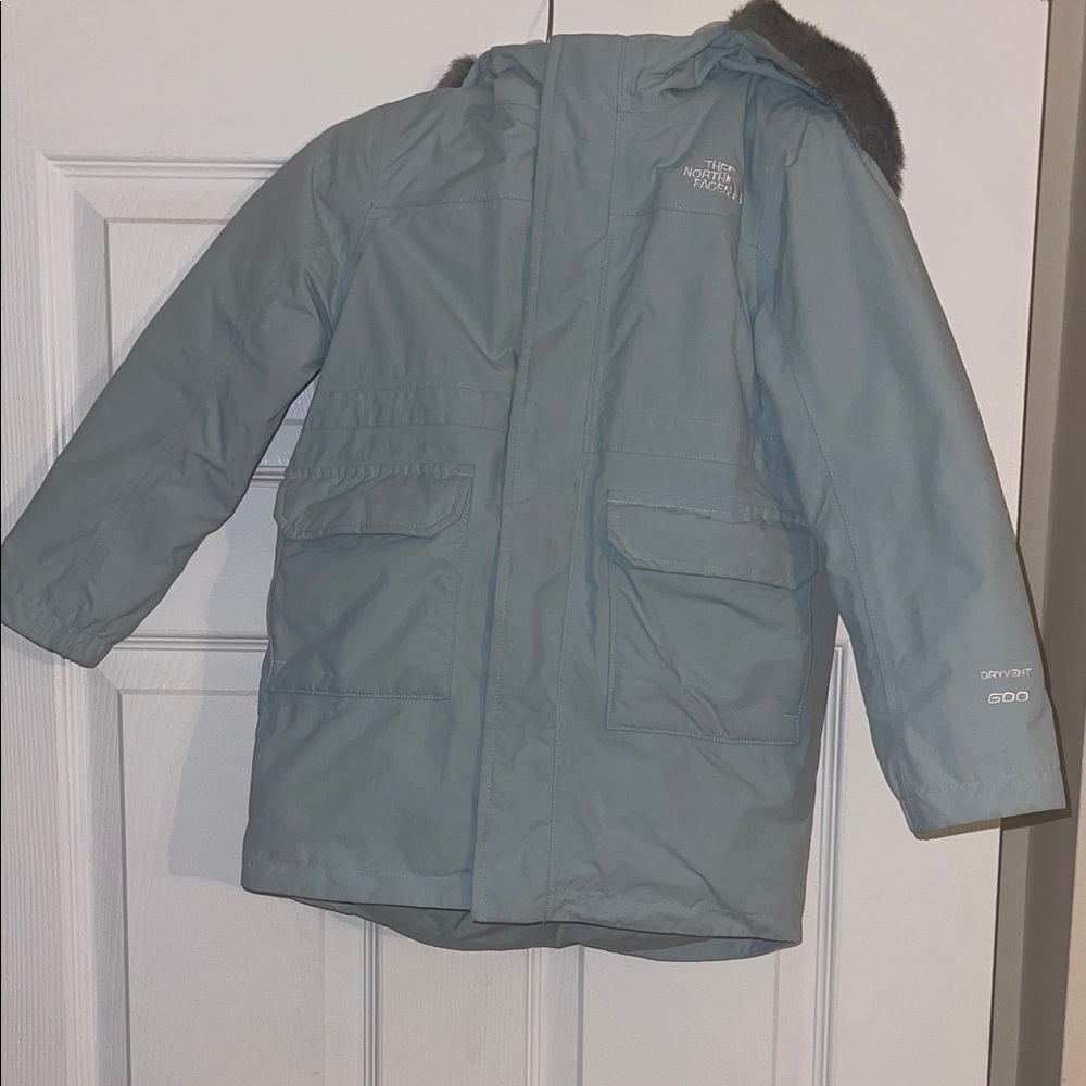 Kids' Arctic Waterproof 550-Fill Power Down Parka with Faux Fur Trim